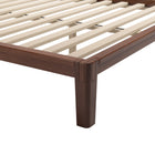 Zuo Luum Queen Platform Bed Frame Walnut