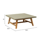 Zuo Kert Coffee Table Gray