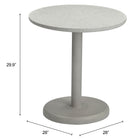 Zuo Liora Bistro Table White