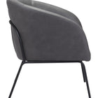 Zuo Quinten Accent Chair Vintage Gray