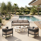Zuo Foret Sofa Black