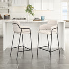 Zuo Marcel Counter Stool (Set of 2) Cream