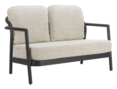 Zuo Rein Loveseat Beige