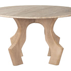 Zuo Eda Coffee Table White & Natural