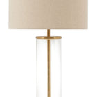 Zuo Boreal Table Lamp Beige & Gold