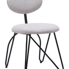 Zuo Novi Dining Chair (Set of 2) Dove Gray