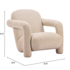 Zuo Selenya Accent Chair Beige
