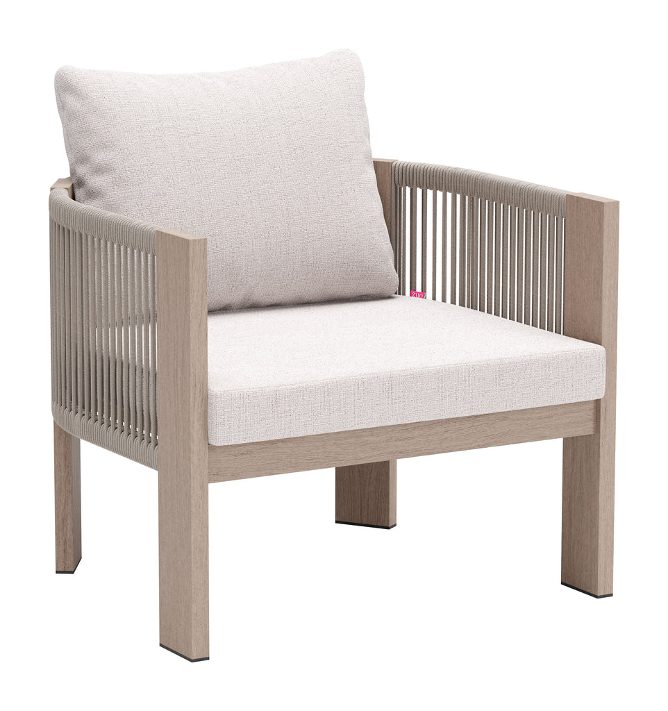Zuo Rebel Accent Chair Beige