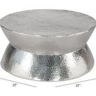 Zuo Madryn Coffee Table Silver