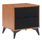 Zuo Zarif Nightstand Black & Walnut