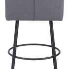 Zuo Horbat Barstool (Set of 2) Gray
