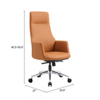 Zuo Cleopatra Office Chair Brown
