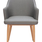 Zuo Wisom Dining Chair (Set of 2) Gray