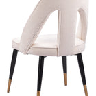 Zuo Artus Dining Chair Ivory