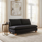 Zuo Minze Loveseat Black