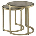 Zuo Tessa Nesting Tables (2-Piece) Brass