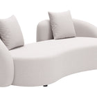 Zuo Sunny Isles Loveseat Beige