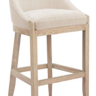 Zuo Calmo Barstool Beige