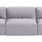 Zuo Luanda Corner Chair Gray