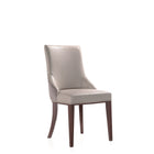 Manhattan Comfort Shubert Modern 8-Piece Dining Chair Set in Light Gray