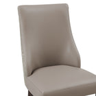 Manhattan Comfort Connie Modern 8-Piece Dining Chair Set in Taupe