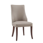 Manhattan Comfort Connie Modern 8-Piece Dining Chair Set in Taupe