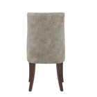Manhattan Comfort Connie Modern 8-Piece Dining Chair Set in Taupe
