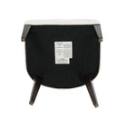 Manhattan Comfort Beever Modern 8-Piece Dining Chair Set in Cream