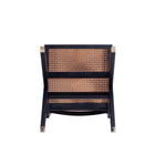 Manhattan Comfort Hamlet and Rockaway Modern Industry Chic 9-Piece Dining Set in Black and Natural