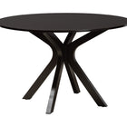Baxton Studio Luise Modern Grey Fabric and Dark Brown Finished Wood 7-Piece Dining Set