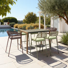 Zuo Skye Barstool (Set of 2) Brown