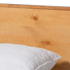 Baxton Studio Marana Modern and Rustic Natural Oak and Pine Finished Wood King Size Platform Bed