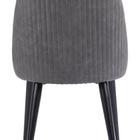 Zuo Silloth Armless Dining Chair (Set of 2) Gray
