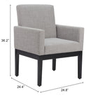 Zuo Senzil Dining Chair Gray