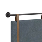 Zuo Zeva Floating Queen Headboard Gray