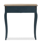 Baxton Studio Mazarine Classic and Provincial Blue Spruce Finished Console Table