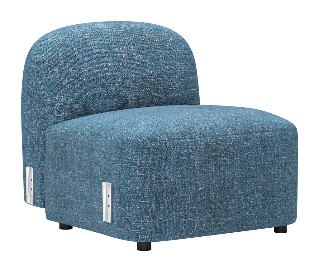 Zuo Cleo Middle Chair Blue