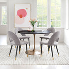 Zuo Menlo Dining Chair (Set of 2) Gray