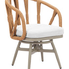 Zuo Safal Swivel Dining Chair Multicolor