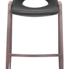 Zuo Desi Barstool (Set of 2) Black & Walnut
