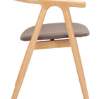 Zuo Peker Dining Chair (Set of 2) Brown & Natural