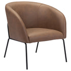 Zuo Quinten Accent Chair Vintage Brown