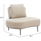 Zuo Ruhe Accent Chair Beige