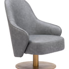Zuo Withby Accent Chair Gray