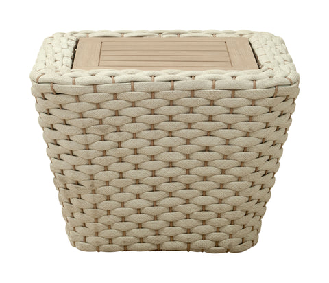 Zuo Antul Coffee Table White & Natural