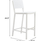 Zuo Kayu Barstool White