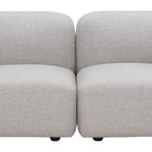 Zuo Biak Corner Chair Gray
