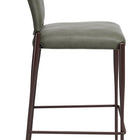 Zuo Freesia Barstool (Set of 2) Olive Green