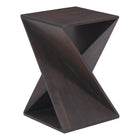 Zuo Alba Accent Table Walnut
