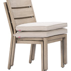 Zuo Reefline Armless Dining Chair (Set of 2) Gray